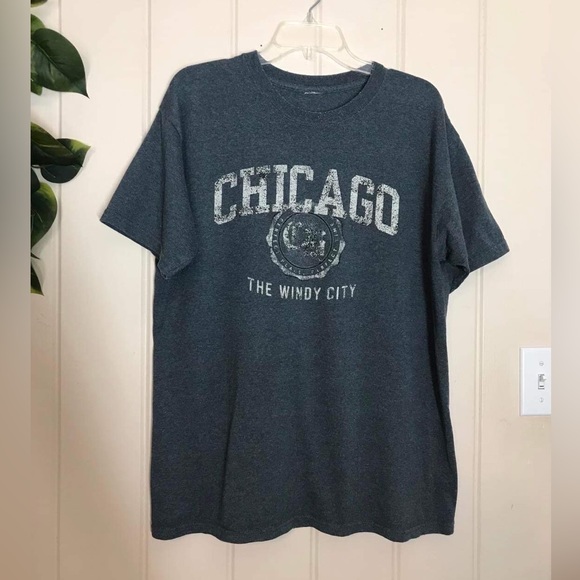 Chicago The Windy City Tee Shirt T-shirt
Size XL 46 - 48
Crew Neck 
60% Cotton - Picture 15 of 16